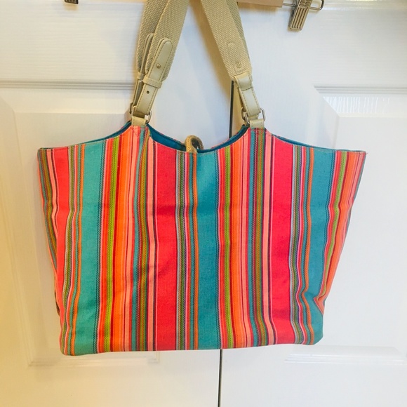 Double-Sided Beautiful Bag - Multi-Color/Teal - Picture 10 of 10